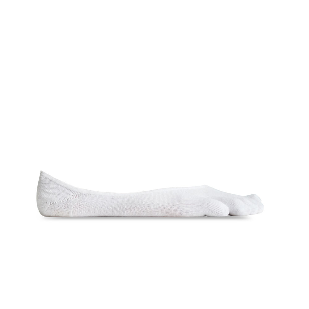 Vibram Fivefingers Ghost Mens Five Finger Socks White Australia (WRC276130)